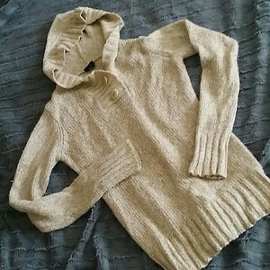 RUE 21 tunic hooded sweater size S/M